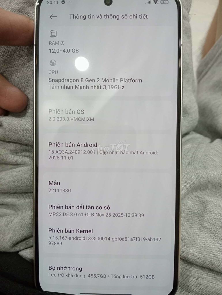 Xiaomi 13 12GB/512GB. Mua bán Điện thoại tại Huyện Đức Hòa Long An được đăng bởi trọng nguyễn hình 1