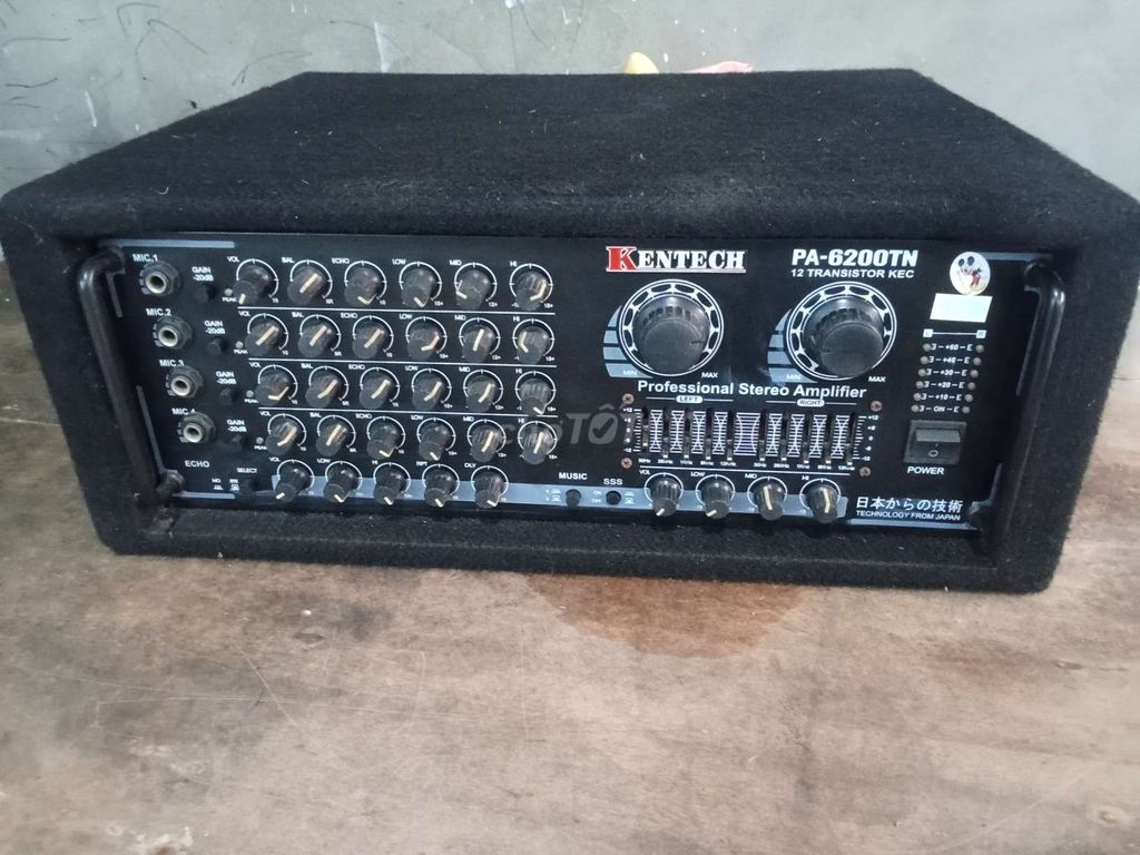 Amply KENTECH PA-6200TN Đen. Mua bán Tivi, Âm thanh tại Huyện Mang Thít Vĩnh Long được đăng bởi Nguyễn linh hình 1