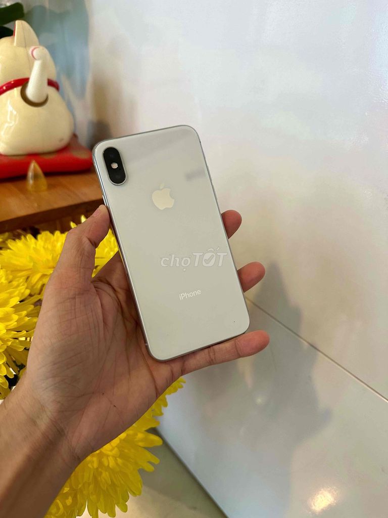 Apple iPhone X 64GB Bạc Like New. Mua bán Điện thoại tại Thành phố Long Xuyên An Giang được đăng bởi phong LX  hình 1