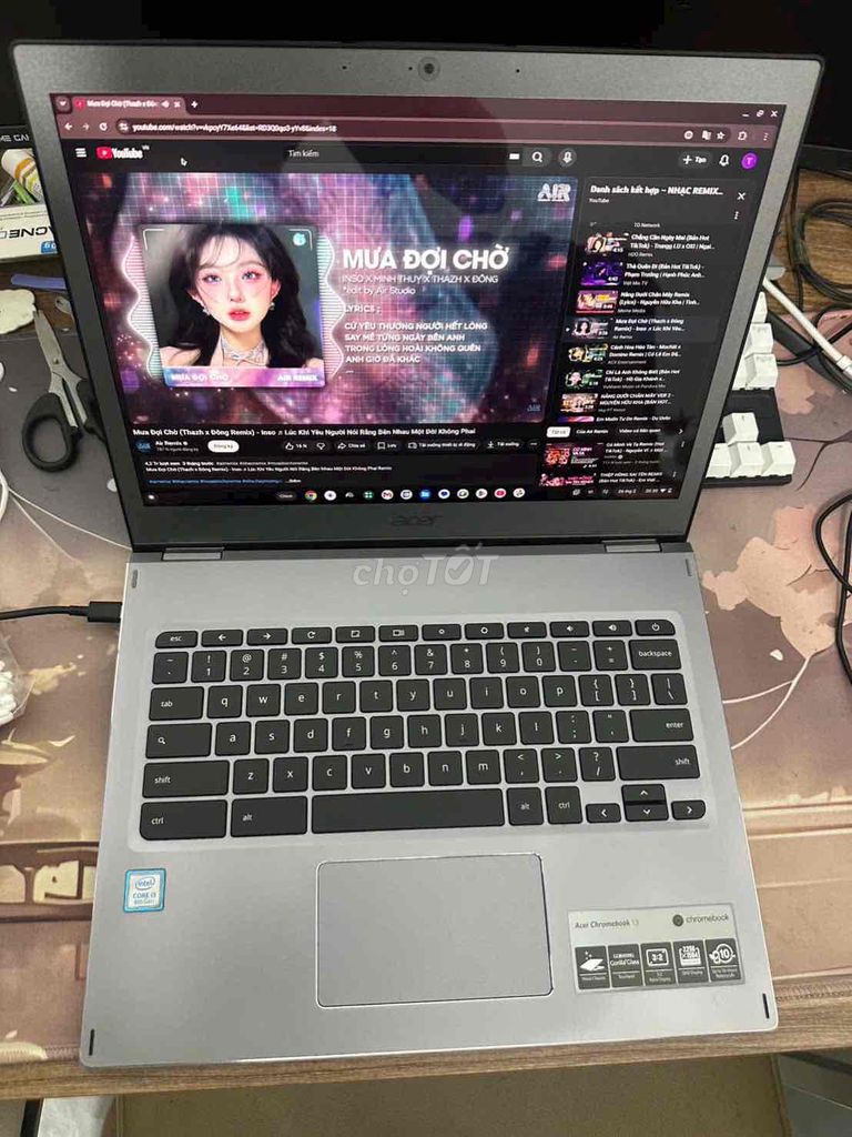 Acer Chromebook 11 Xám. Mua bán Laptop tại Thành phố Thái Nguyên Thái Nguyên được đăng bởi Duy Nguyen hình 1