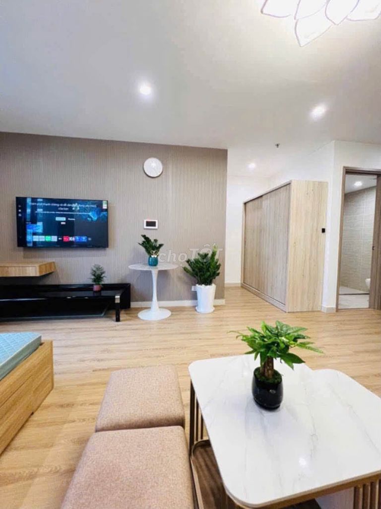 Аренда квартиры-студии с мебелью и техникой в Vinhomes Ocean Park