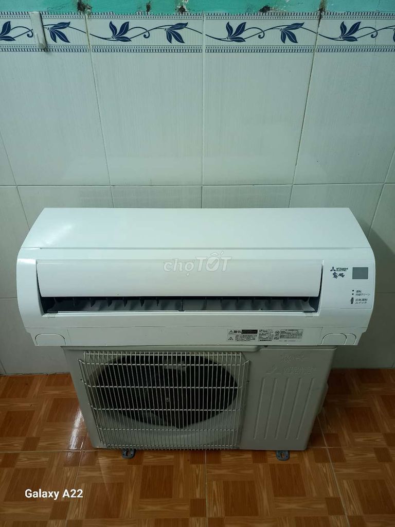 Máy lạnh Mitsubishi 1-2 ngựa Nhật Bản Trắng. Mua bán Máy lạnh, điều hoà tại Huyện Bến Lức Long An được đăng bởi Hòang sang hình 1