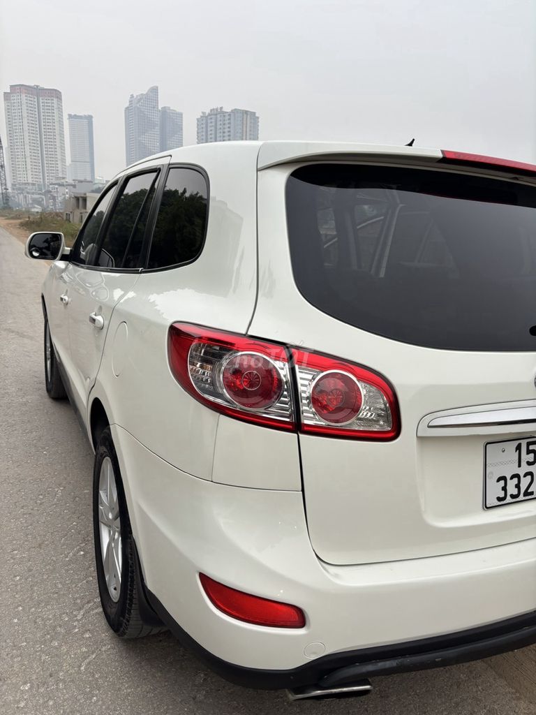 Hyundai Santa Fe 2011 nhập khẩu Mỹ Trắng. Mua bán null tại Quận Hà Đông Hà Nội được đăng bởi vinhhb hình 3