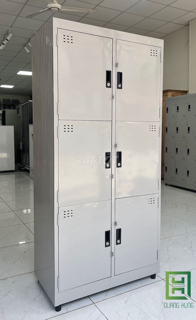 Tủ locker 6 cánh-TỦ LOCKER=TỦ SẮT 6 CỬA-TỦ SẮT=TỦ=. Mua bán Tủ, kệ gia đình tại Quận Bình Tân Tp Hồ Chí Minh được đăng bởi NỘI THẤT NHÀ XINH hình 1