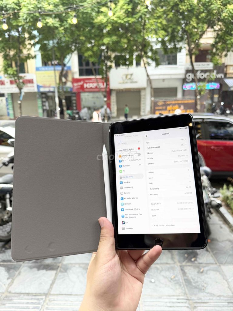 Combo Mini5 64gb wifi zin full cn kèm bút. Mua bán Máy tính bảng tại Quận Hoàng Mai Hà Nội được đăng bởi Ngô Tuấn Anh hình 1