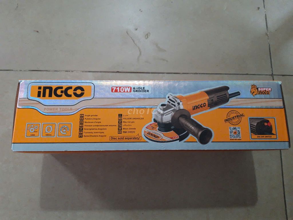 Máy mài góc, máy cắt 100mm Ingco chính hãng mới