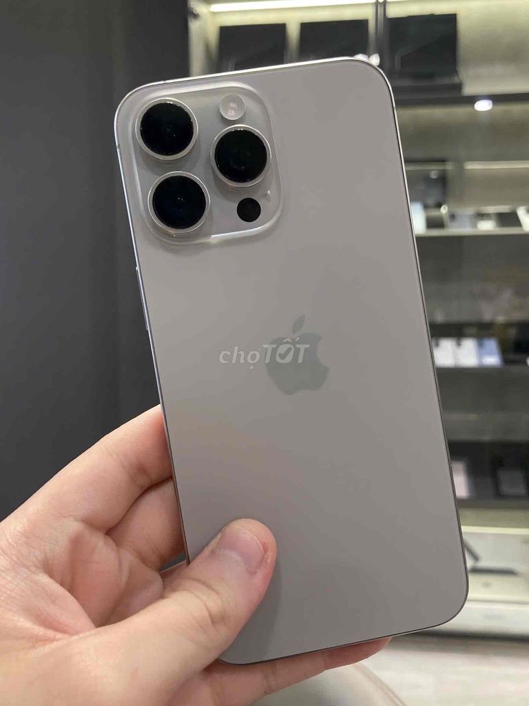 Apple iPhone 15 Pro Max 512GB Natural Mỹ Zin Đẹp. Mua bán Điện thoại tại Quận 8 Tp Hồ Chí Minh được đăng bởi CA REM BÁN TÁO hình 1