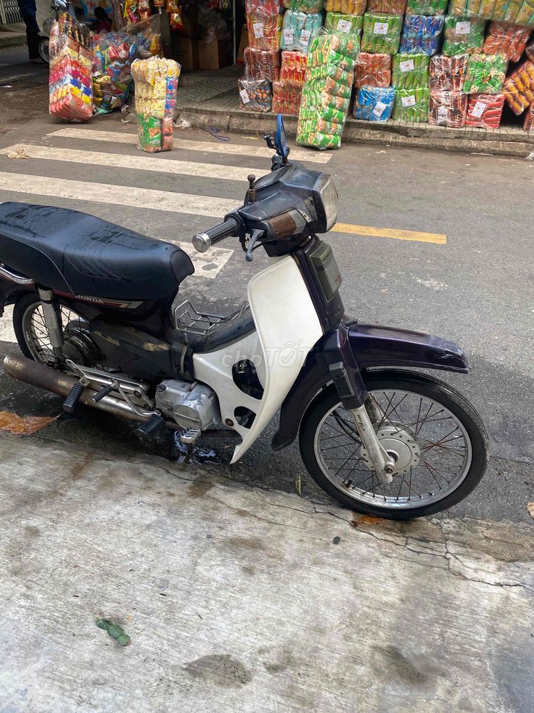 Honda Super Dream 2000 фиолетовый, белый