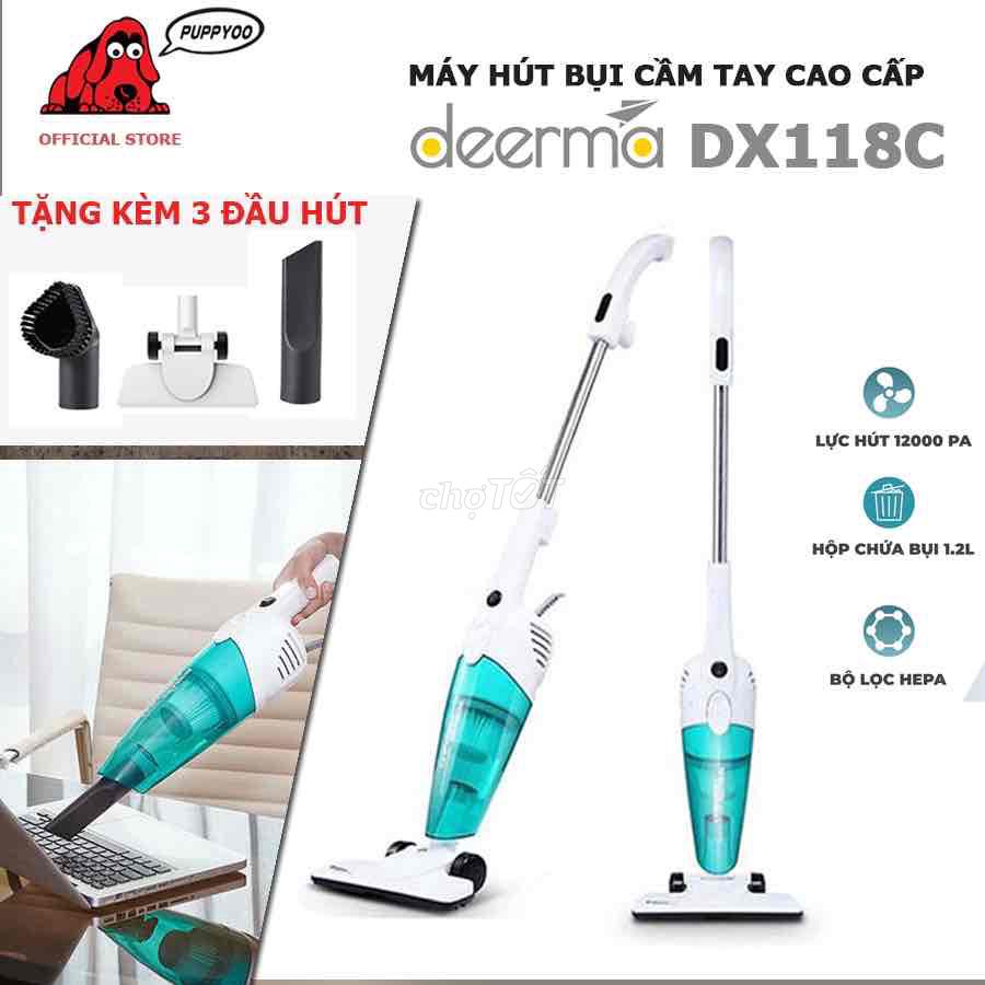 Máy hút bụi deerma chính hãng, máy mới 100%