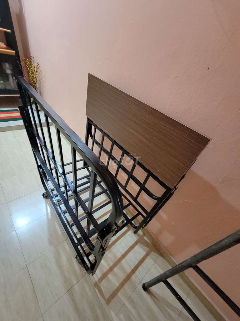 Giường xếp gấp gọn.1m×1,9m