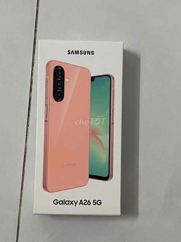 Samsung Galaxy A26 5G 128GB Hồng. Mua bán Điện thoại tại Quận Gò Vấp Tp Hồ Chí Minh được đăng bởi Đỗ Mai Phương hình 1