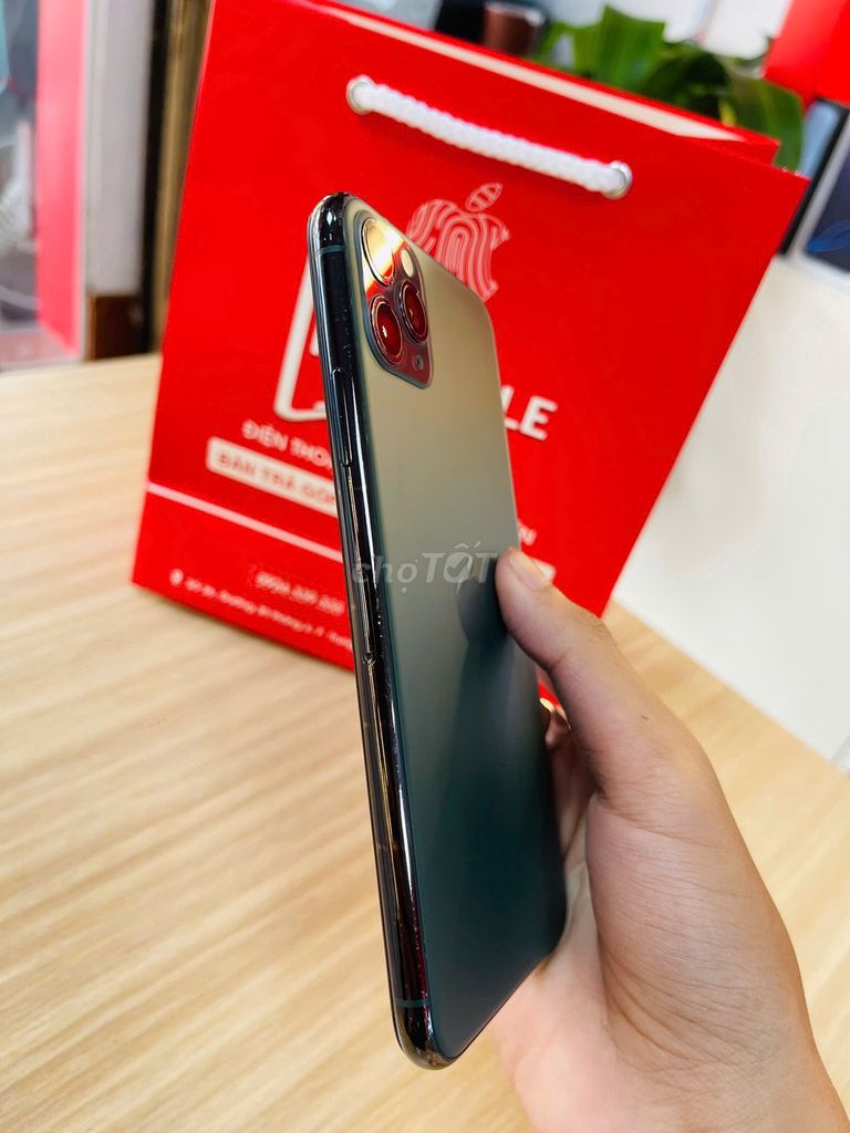 Apple iPhone 11 Pro Max Xanh rêu. Mua bán Điện thoại tại Thành phố Biên Hòa Đồng Nai được đăng bởi HK Mobile  hình 1