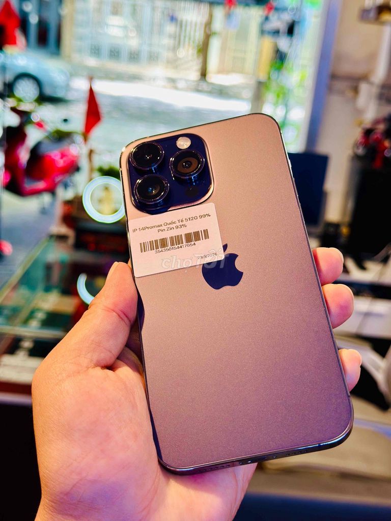Apple iPhone 14 Pro Max 512GB Tím 99%. Mua bán Điện thoại tại Thành phố Nha Trang Khánh Hòa được đăng bởi phương Duy hình 1