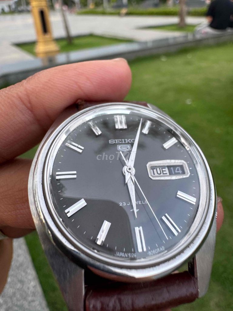 Đồng hồ Seiko 5 Automatic Xám Thép 36mm. Mua bán Đồng hồ tại Huyện Phú Tân An Giang được đăng bởi Đặng Nam hình 1