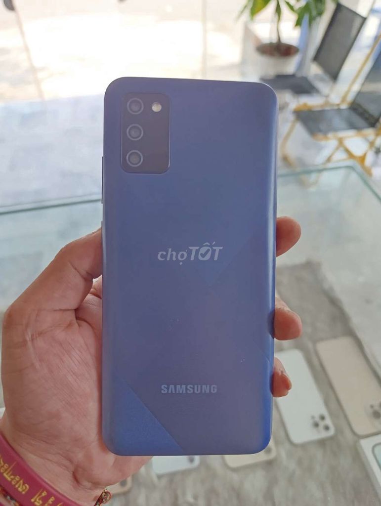Samsung A02s 64GB Xanh. Mua bán Điện thoại tại Thị xã Phú Mỹ Bà Rịa - Vũng Tàu được đăng bởi Đức Tình mobile hình 1