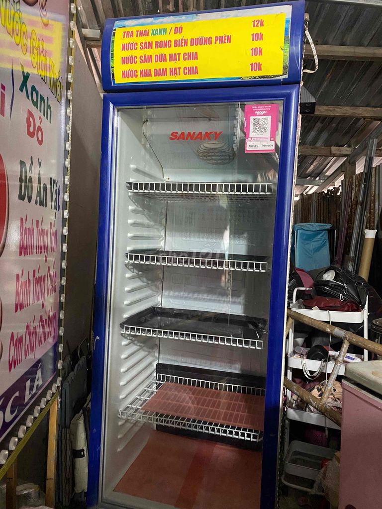 Tủ mát Sanaky Inverter Xanh, Trắng. Mua bán Tủ lạnh tại Huyện Nhà Bè Tp Hồ Chí Minh được đăng bởi Thiên Hạnh hình 1