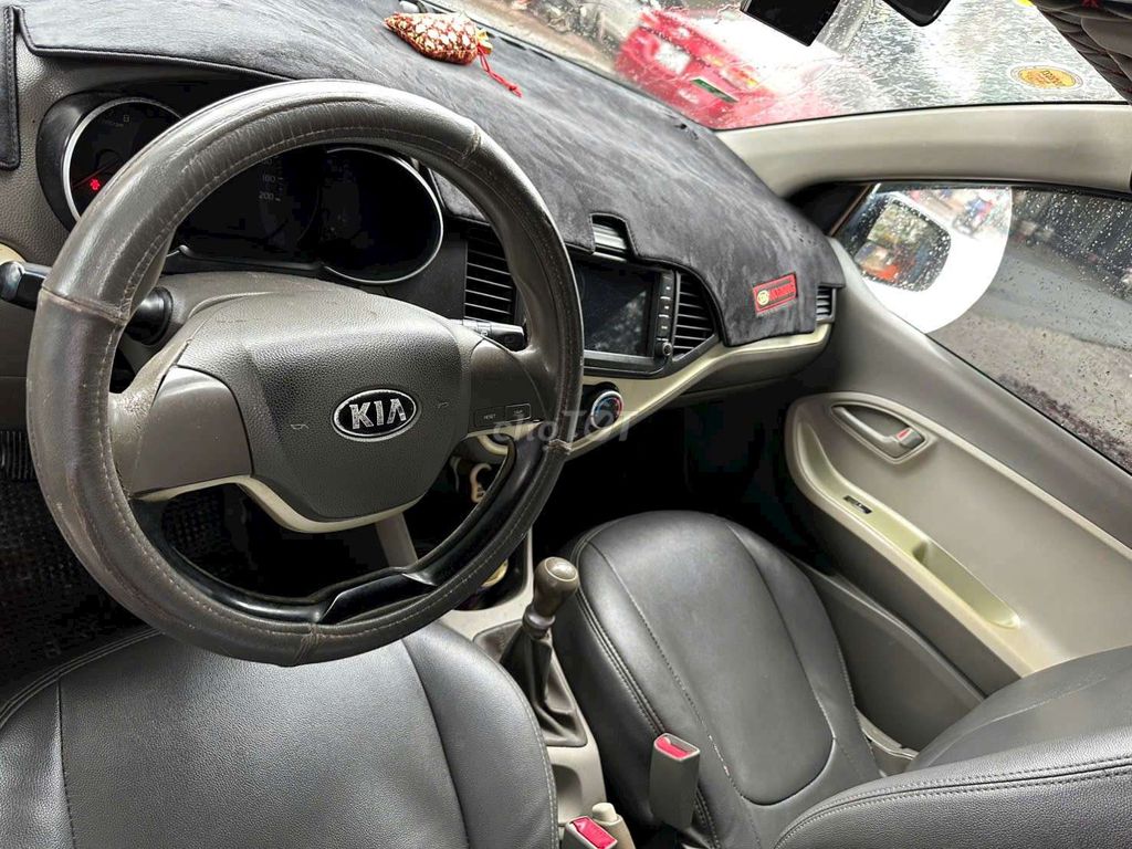Kia Morning 2015 серо-зеленая механика