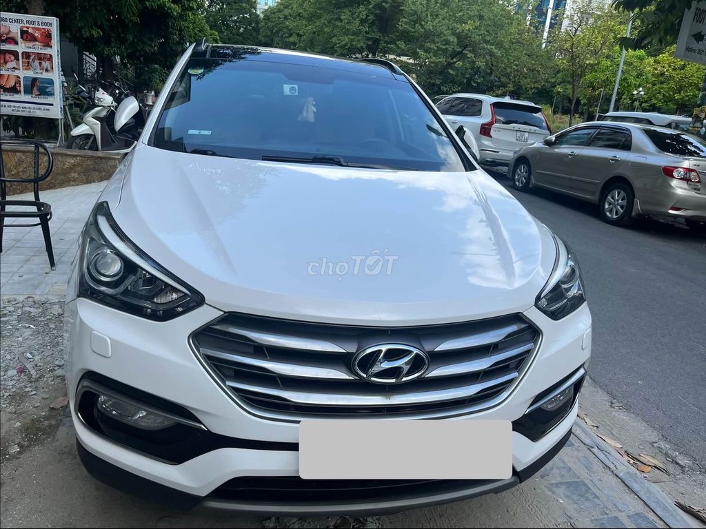 Hyundai SantaFe 2019, бензиновый, 7-местный, 5 К, белый