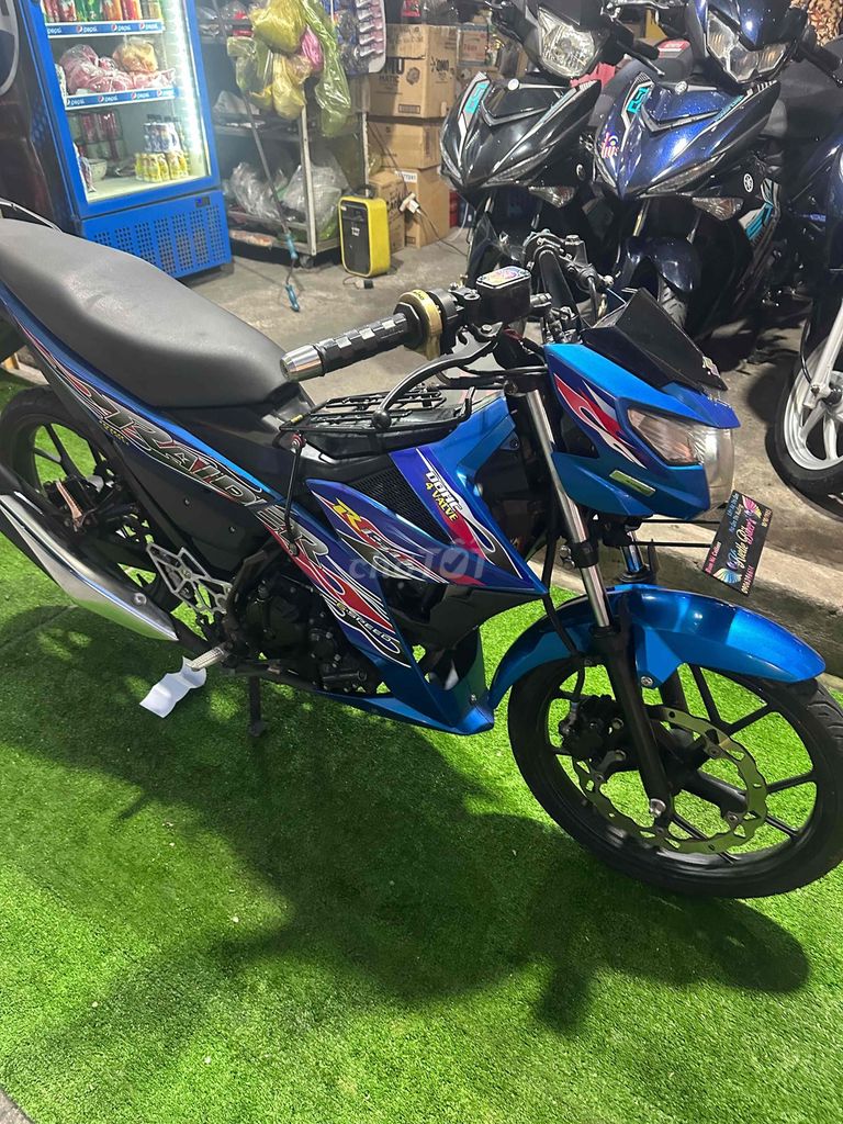 Suzuki Raider 2018 Xanh dương. Mua bán Xe máy tại Quận 12 Tp Hồ Chí Minh được đăng bởi Tuấn tạp hoá đình nguyên hình 6