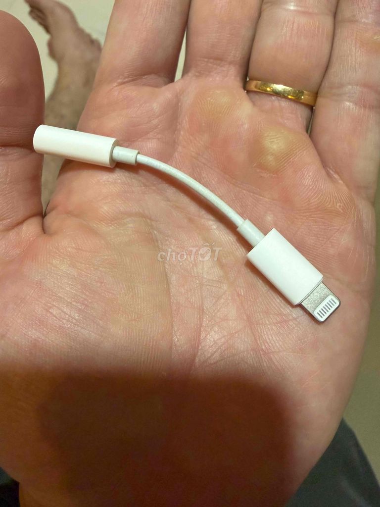 Cáp chuyển đổi Apple Lightning sang 3.5mm. Mua bán Phụ kiện (Màn hình, Chuột...) tại Huyện Long Điền Bà Rịa - Vũng Tàu được đăng bởi Mạnh Trần Đức hình 1