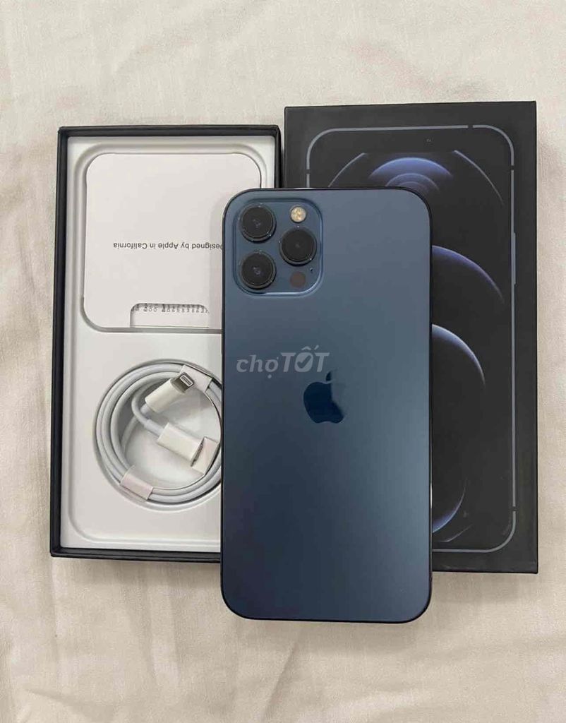 Bán nhanh iphone 12promax 128G Full pk bh 6th 99%