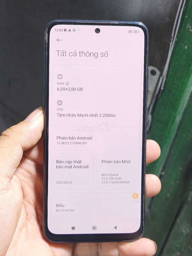 Xiaomi Redmi Note 10 128GB Nguyên bản. Mua bán Điện thoại tại Quận Nam Từ Liêm Hà Nội được đăng bởi Hoàng Đông hình 1