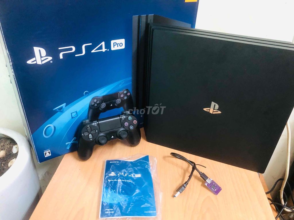 PS4 PRO 7218B SSD 1TB FW 9.0 NHIỀU GAME