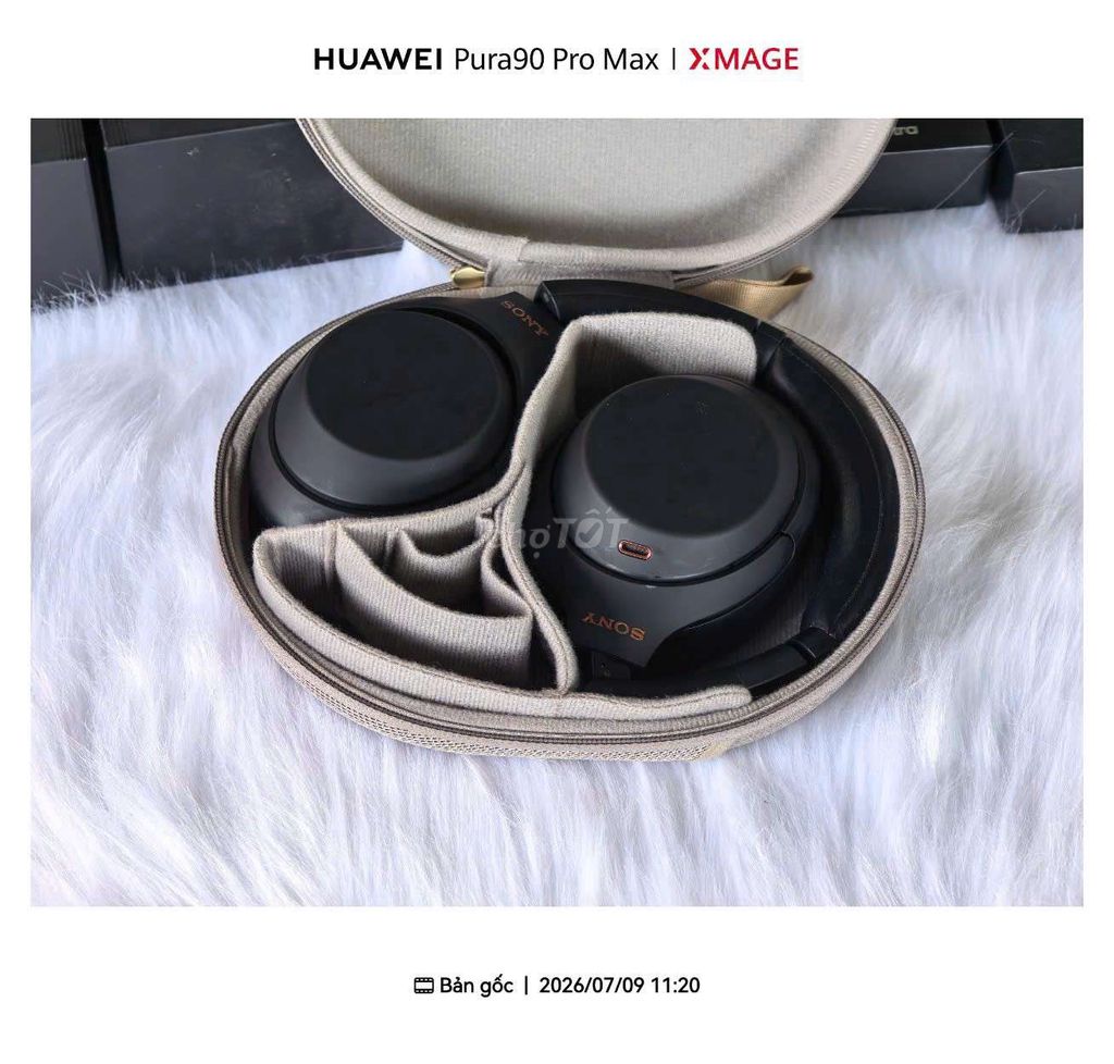 Tai nghe Sony WH-1000XM4 Chống ồn Đen. Mua bán Tivi, Âm thanh tại Huyện Củ Chi Tp Hồ Chí Minh được đăng bởi Đạo Phong hình 1