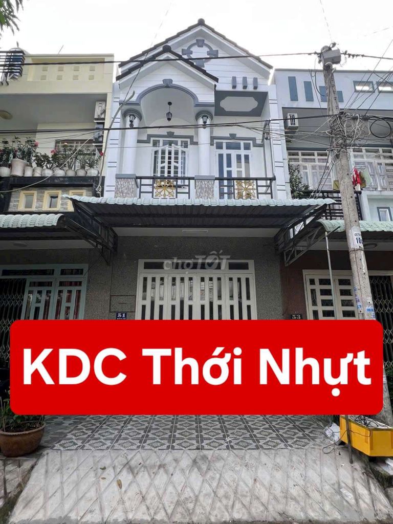 NHÀ TRỆT LẦU ĐẸP - ĐƯỜNG SỐ 27, KDC THỚI NHỰT 1