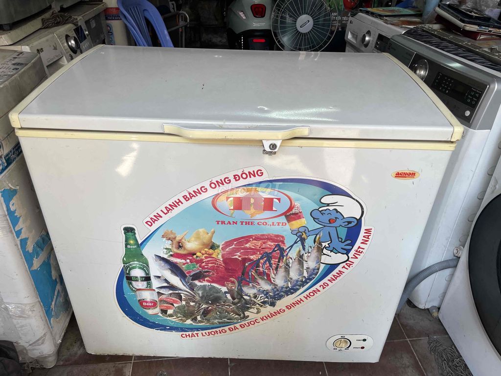 Tủ đông Acson Thiên Hoà 210 Lít dàn đồng. Mua bán Tủ lạnh tại Quận Tân Bình Tp Hồ Chí Minh được đăng bởi Quốc Cường hình 1