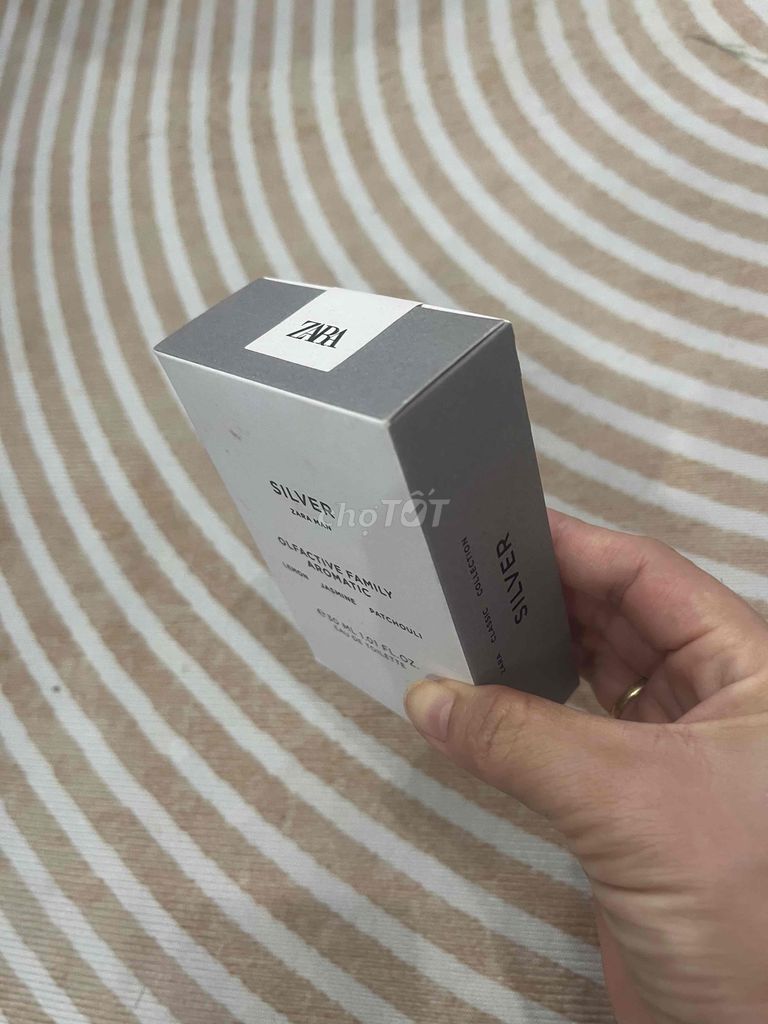 Pass nước hoa Silver zara nam 30ml new