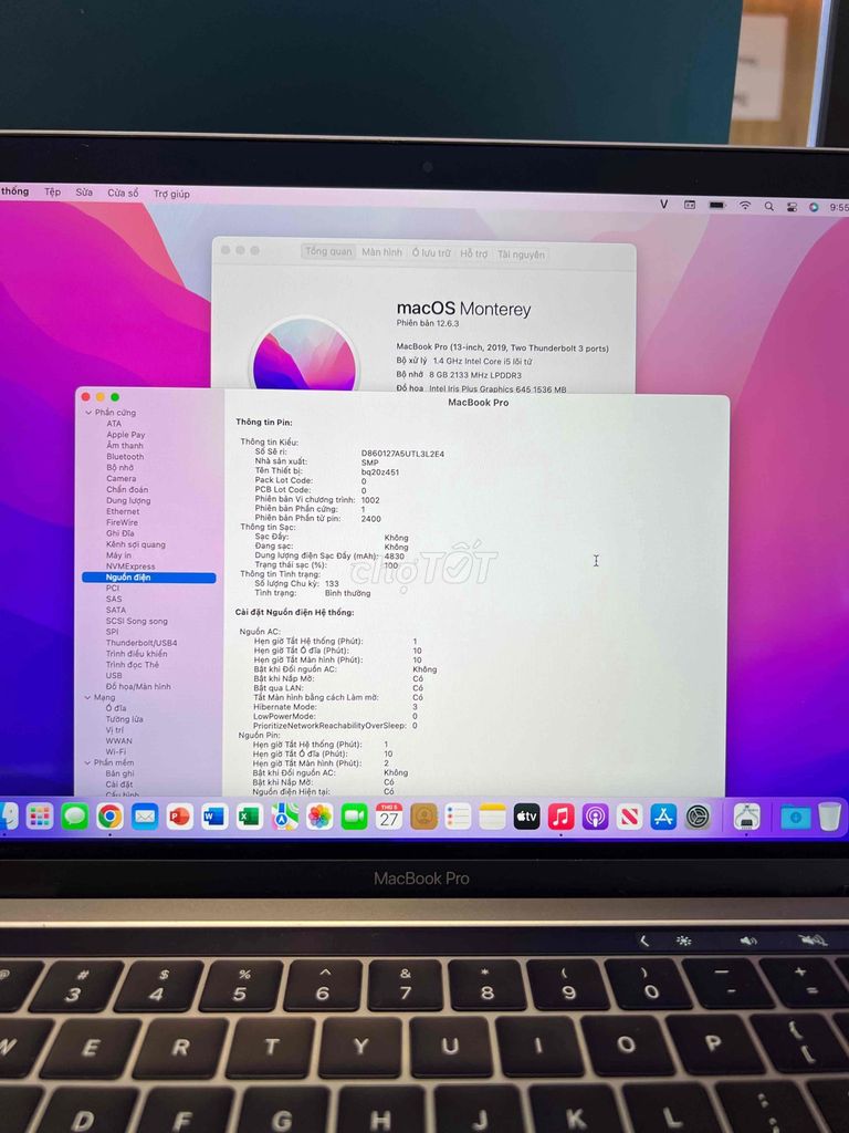 🔥🔥MacBook Pro TouchBar 2019 MUHP2 - Góp 0 đồng