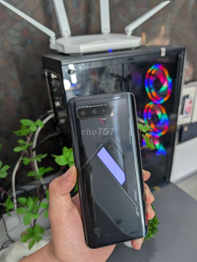 Asus ROG Phone 5 128GB Đen. Mua bán Điện thoại tại Thành phố Thủ Đức Tp Hồ Chí Minh được đăng bởi Shop mobile Trần Cường hình 1