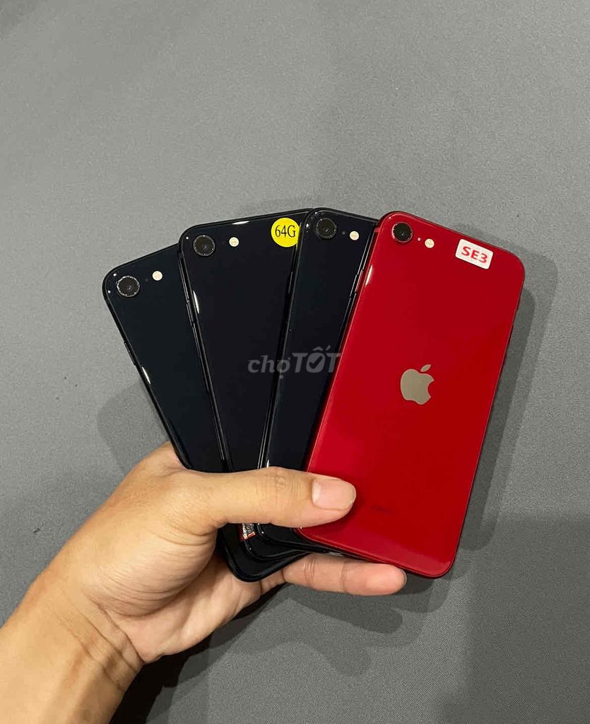 iPhone SE3 (2022) 64GB Đen, Đỏ hàng zin chuẩn. Mua bán Điện thoại tại Quận Thanh Khê Đà Nẵng được đăng bởi An Trang hình 1