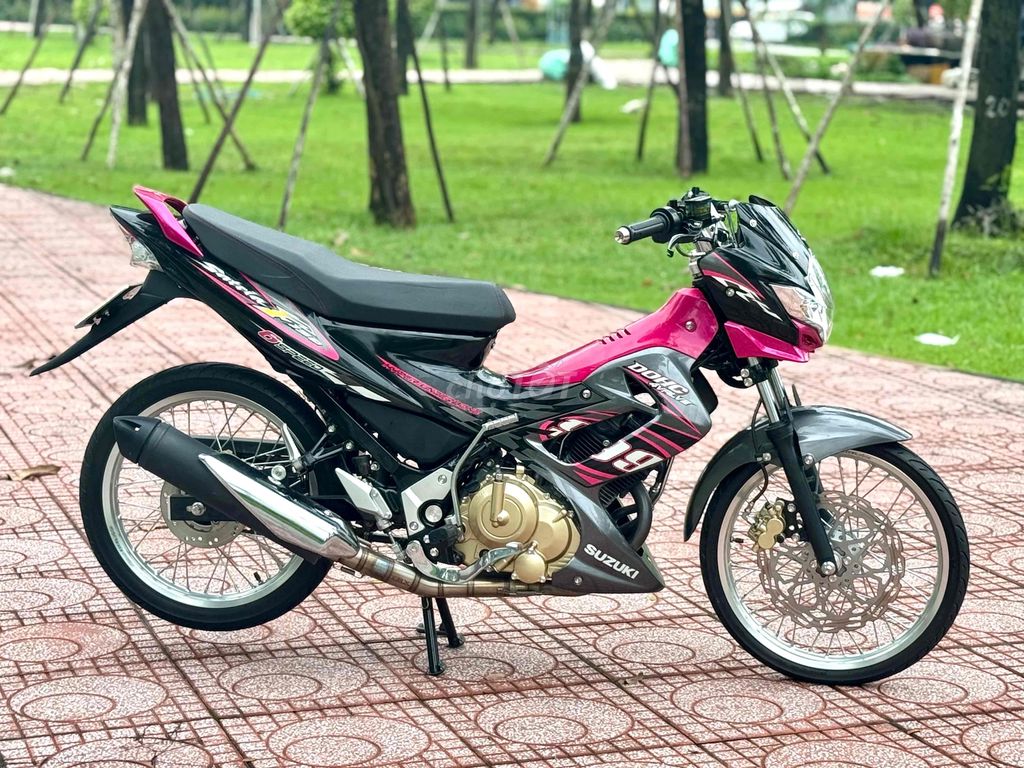 Suzuki Satria 2016 BS 62 đẹp keng. Mua bán Xe máy tại Thành phố Thủ Đức Tp Hồ Chí Minh được đăng bởi xe máy kha hoàng hình 2