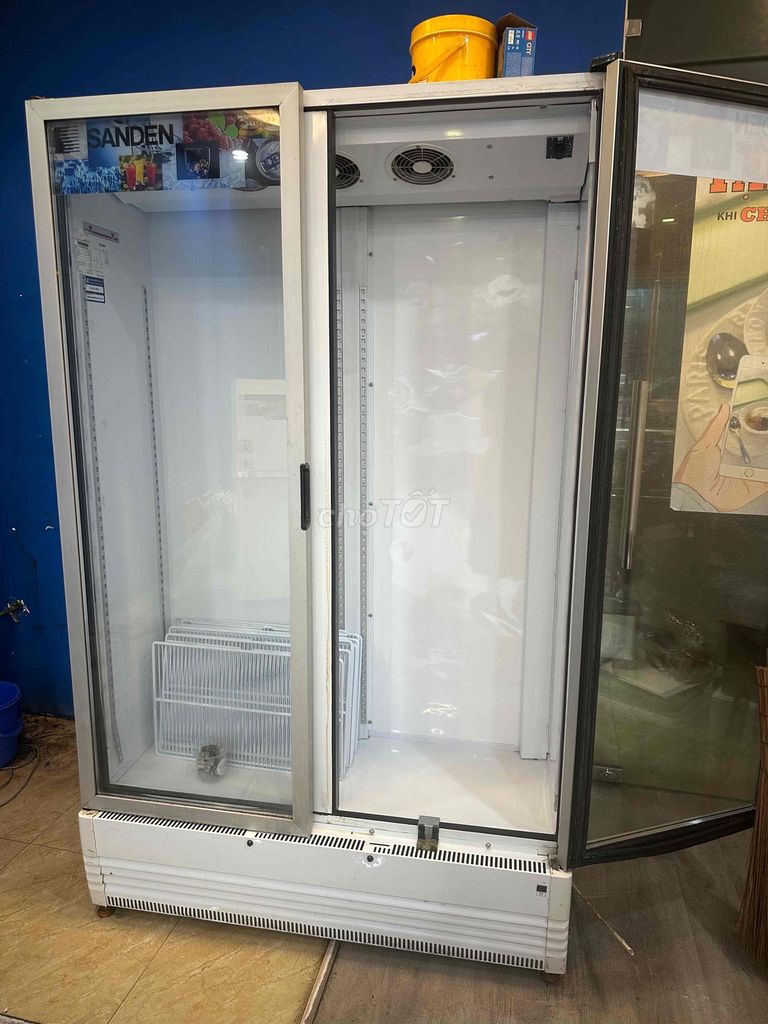 Tủ lạnh trưng bày Sanden Trắng. Mua bán Tủ lạnh tại Quận Ba Đình Hà Nội được đăng bởi Quỳnh Liên Nguyễn hình 1