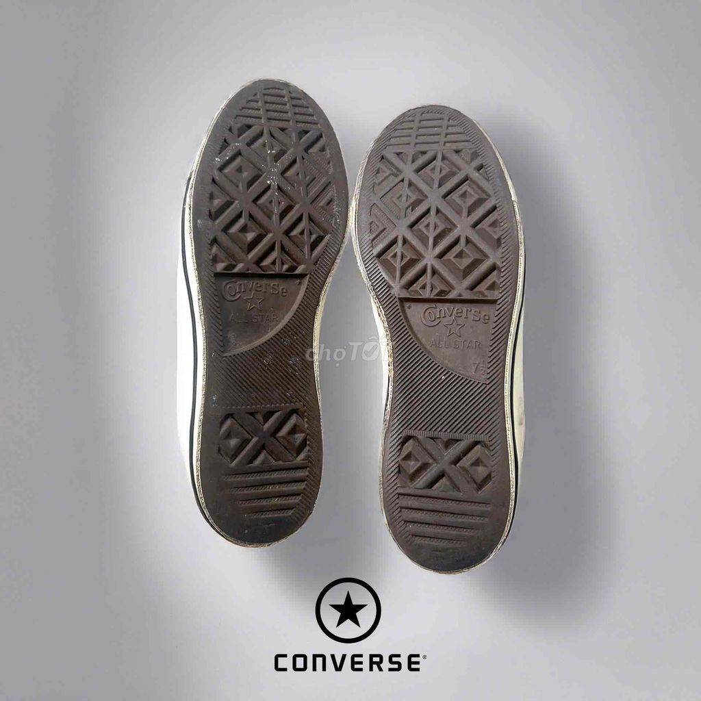 Converse chính hãng màu trắng