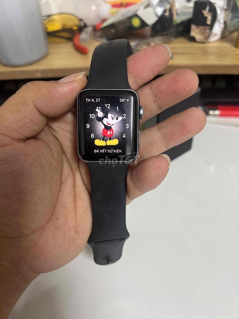 Apple Watch S3 Đen 44mm. Mua bán Thiết bị đeo thông minh tại Quận Bắc Từ Liêm Hà Nội được đăng bởi Tên chưa cung cấp hình 1