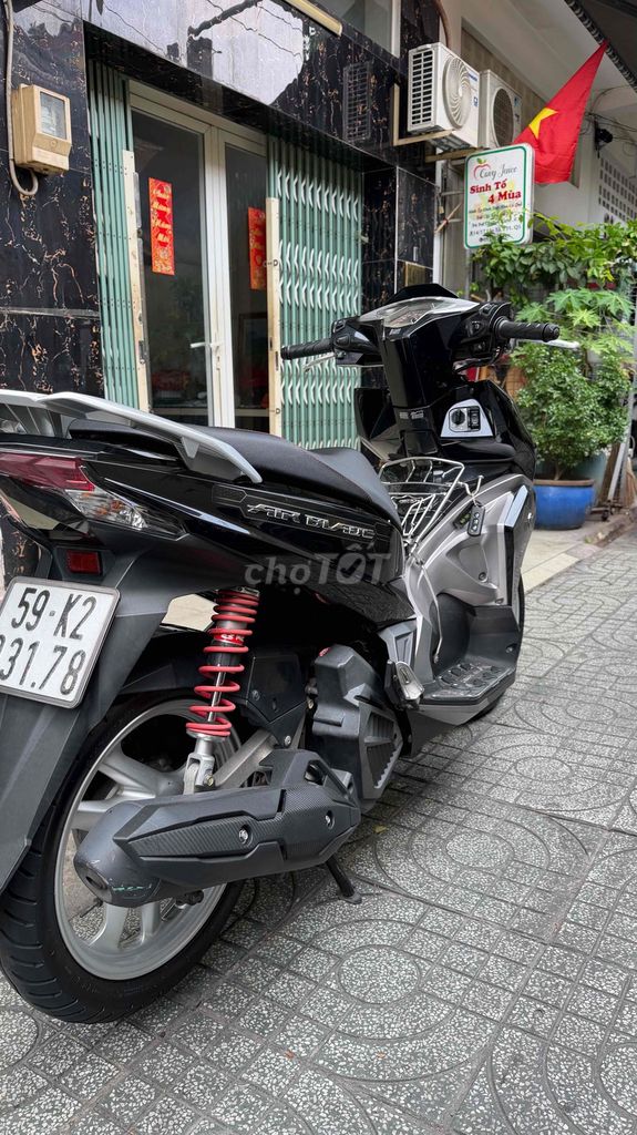 Honda Air Blade 125 2017 черный глянцевый Smartkey