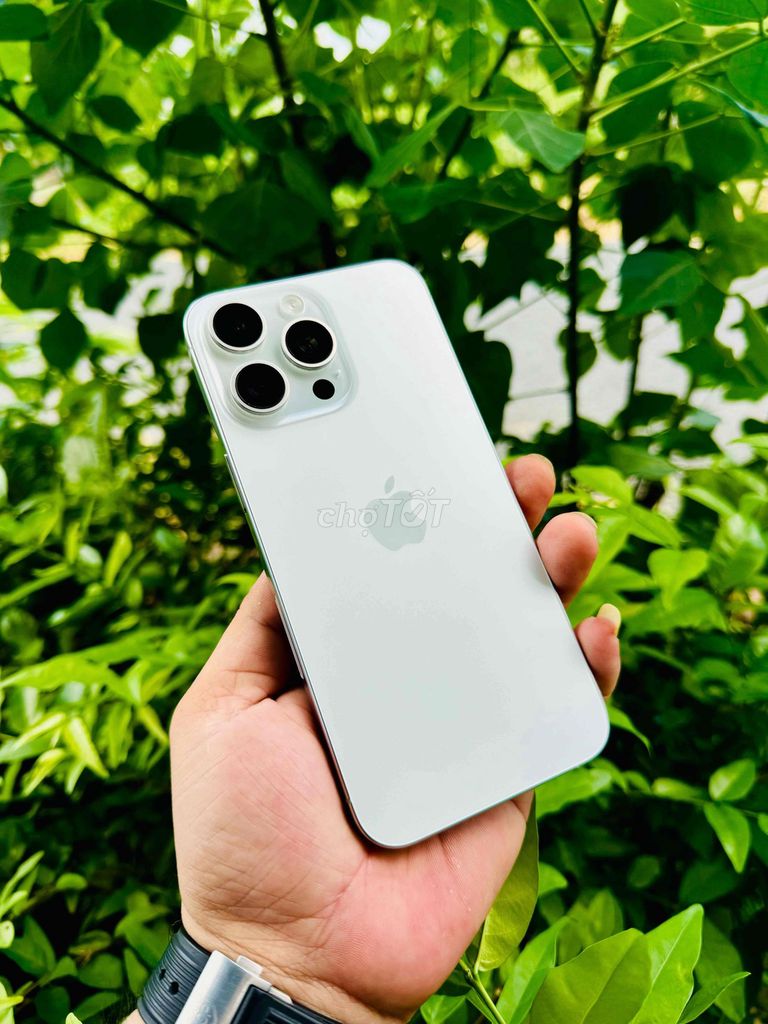 Apple iPhone 15 Pro Max 256GB Trắng. Mua bán Điện thoại tại Thành phố Cà Mau Cà Mau được đăng bởi Nguyễn An hình 1