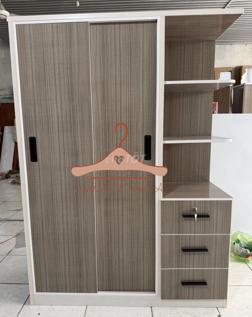 Tủ quần áo Nhựa Đài Loan 1m8x1m23x45cm. Mua bán Tủ, kệ gia đình tại Huyện Trảng Bàng Tây Ninh được đăng bởi Cửa Hàng Nội Thất hình 1