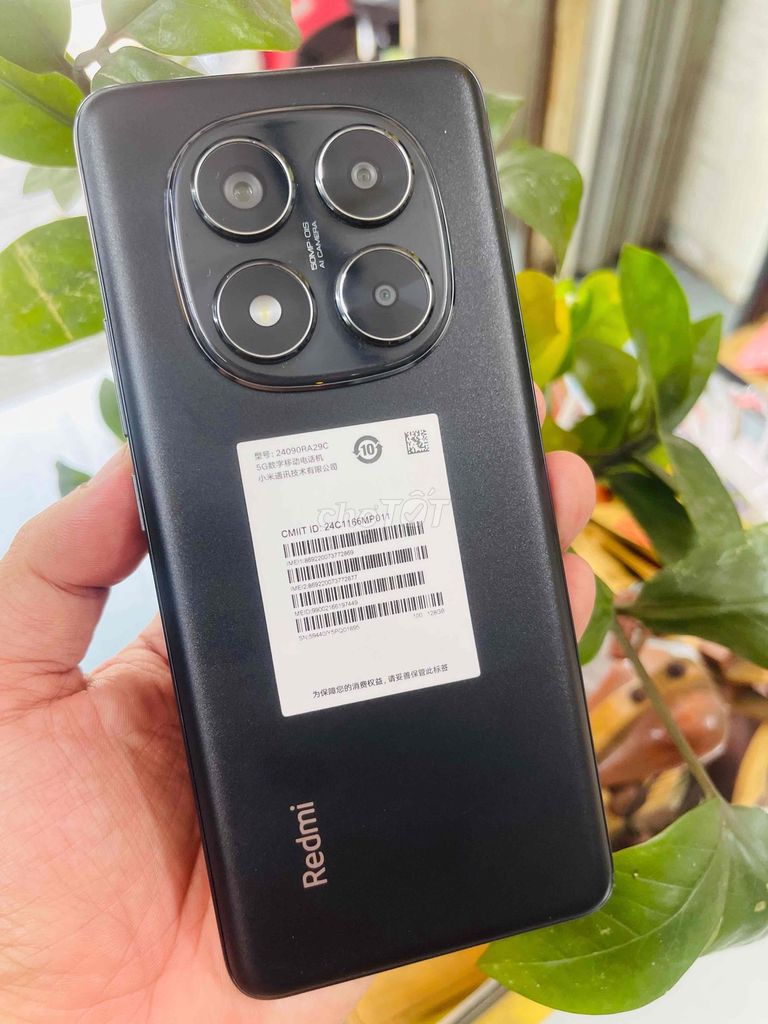 Xiaomi Redmi Note 14 Pro 256GB Đen nhám. Mua bán Điện thoại tại Quận Liên Chiểu Đà Nẵng được đăng bởi cẩm giang  hình 1