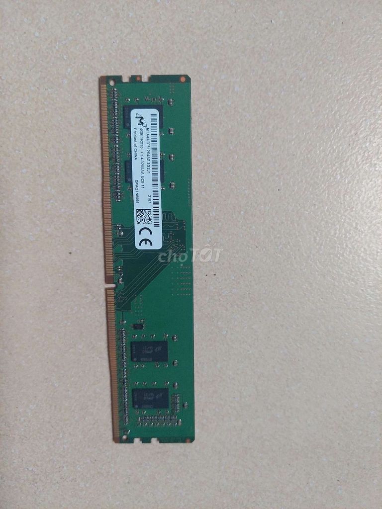 RAM 4GB DDR4 3200MHz Đã dùng. Mua bán Linh kiện (RAM, Card...) tại Quận Hoàng Mai Hà Nội được đăng bởi Vu Huy hình 1