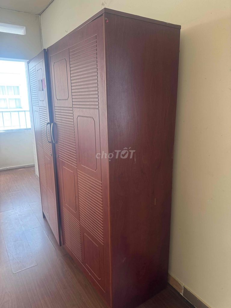 Tủ quần áo Gỗ Nâu 2m-2.2m 1.8m. Mua bán Tủ, kệ gia đình tại Quận Tân Bình Tp Hồ Chí Minh được đăng bởi Thảo hình 1