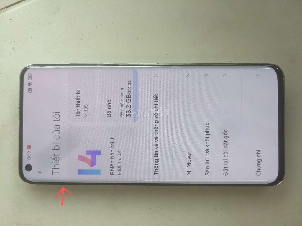 Xiaomi Mi 10S 256GB Trắng. Mua bán Điện thoại tại Quận 12 Tp Hồ Chí Minh được đăng bởi cầm điện thoại giá tốt hình 1