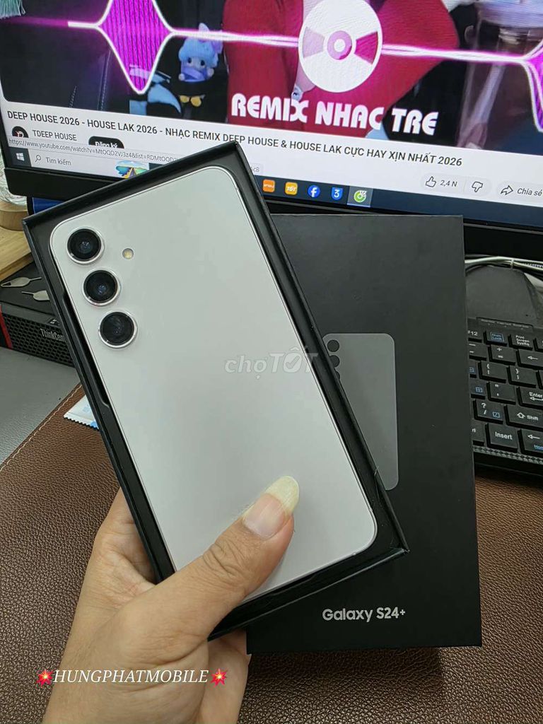 Samsung Galaxy S24 Plus 5G BẢN SSVN 256GB fulbox. Mua bán Điện thoại tại Quận Đống Đa Hà Nội được đăng bởi HƯNG PHÁT Mobile hình 1