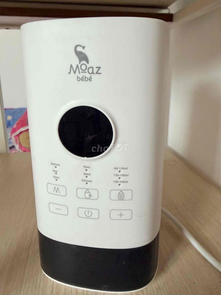 Máy hâm sữa Moaz bébé Trắng, Đen. Mua bán Mẹ và bé tại Quận Phú Nhuận Tp Hồ Chí Minh được đăng bởi Thu Nguyen hình 1