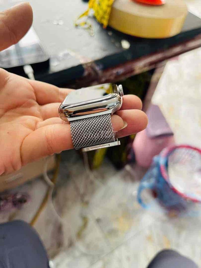 Apple Watch Series 7 Thép 45mm Đã dùng. Mua bán Thiết bị đeo thông minh tại Quận Hồng Bàng Hải Phòng được đăng bởi nguyễn văn tuân hình 1