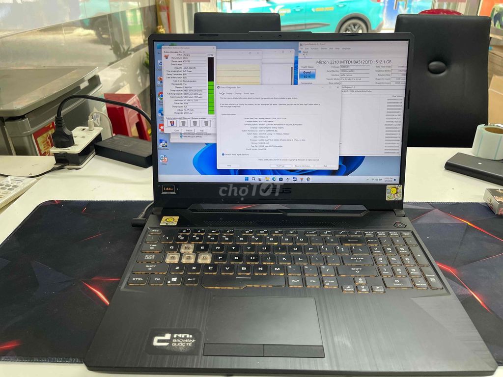 Laptop Asus TUF Gaming F15 i5-10300H 16GB/512GB. Mua bán Laptop tại Quận Gò Vấp Tp Hồ Chí Minh được đăng bởi Chí Hướng Smartphone Cs HN hình 1