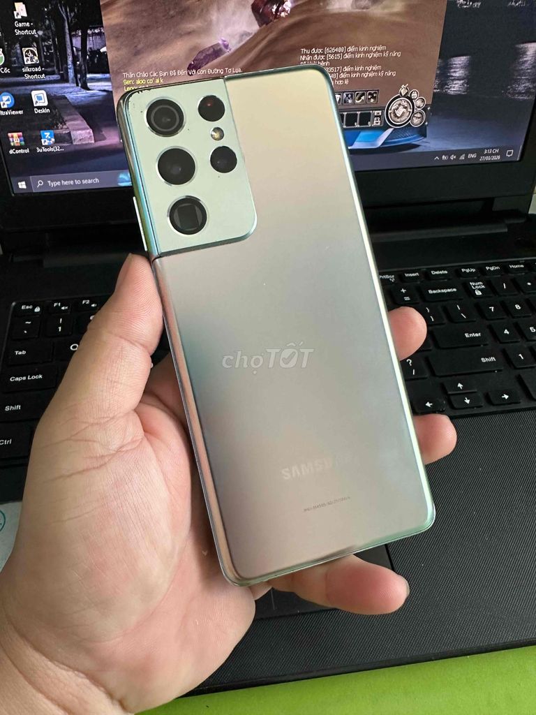 Samsung S21 Ultra 5G 128GB Bạc lỗi màn. Mua bán Điện thoại tại Quận Bình Tân Tp Hồ Chí Minh được đăng bởi 1 Chữ Tín Vạn Niềm Tin hình 1